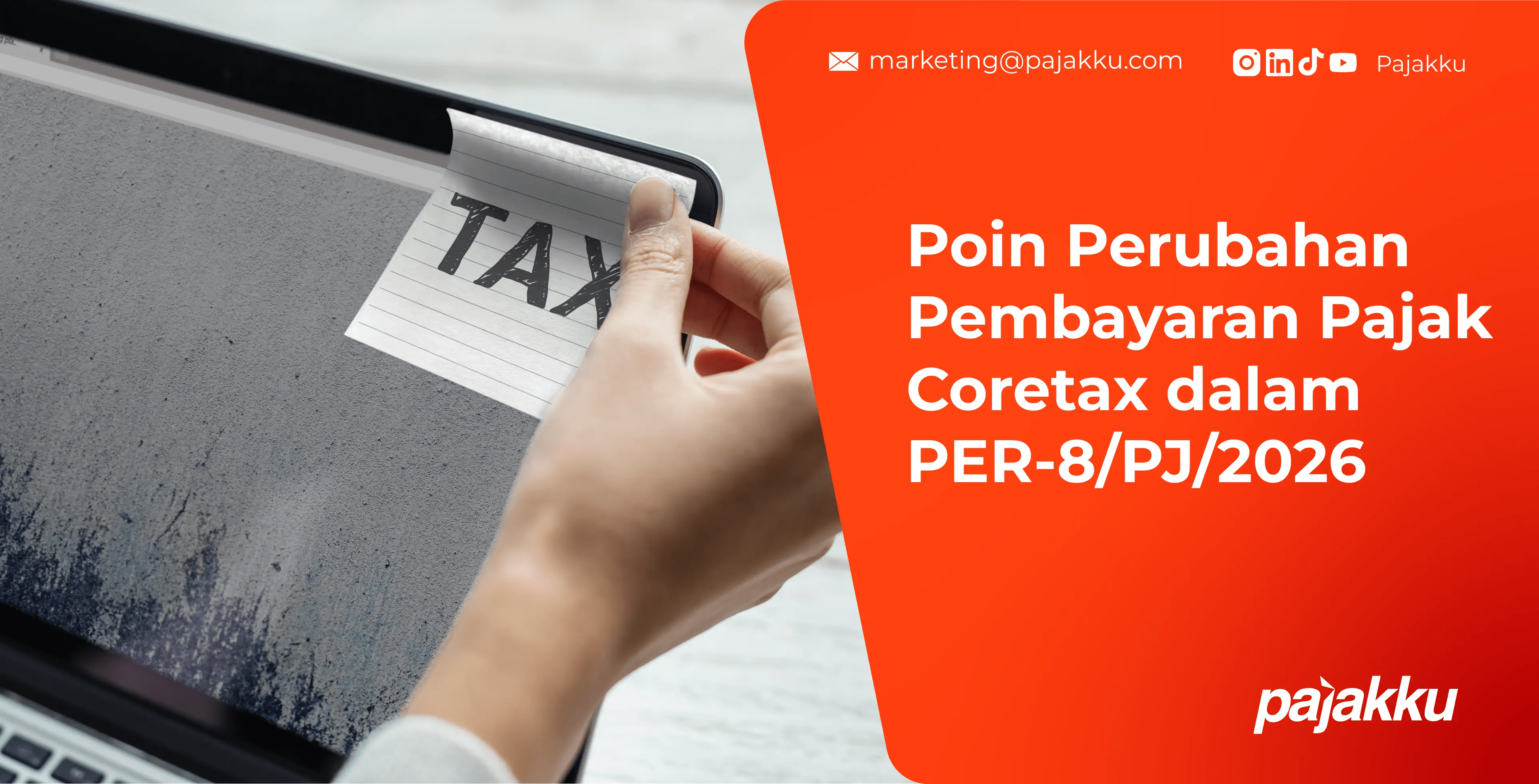 Ilustrasi pembayaran pajak online melalui sistem Coretax